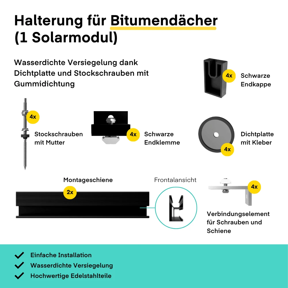 Yuma Roof (450+) Bitumendach Bifazial - Image 4