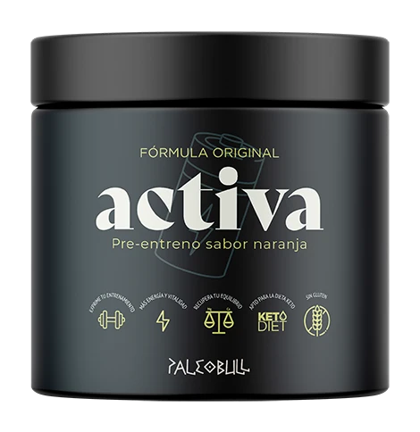 Activa: Pre-entreno SIN Cafeína