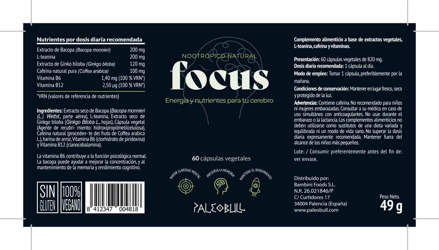 Focus Nootr贸pico Natural - Image 3