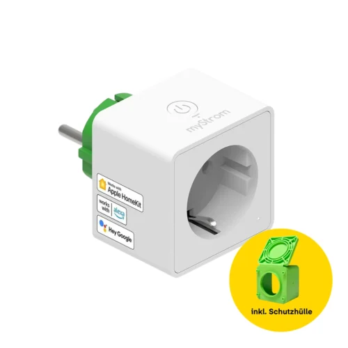 MyStrom WiFi Strommessgerät Inkl. MyStrom Protect Schutzhülle (IP44)