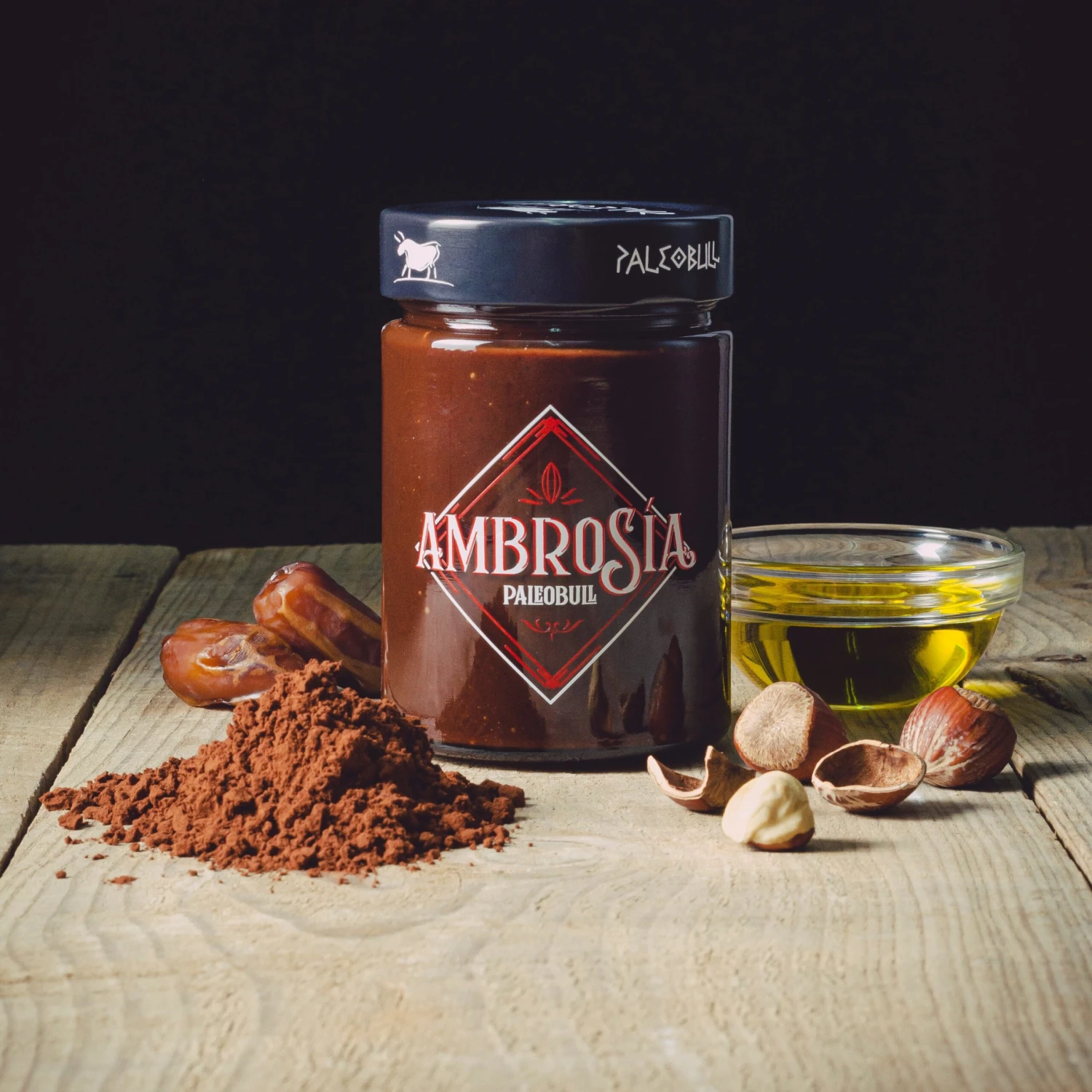 Crema De Cacao Y Avellanas Saludable Ambrosía - Image 2