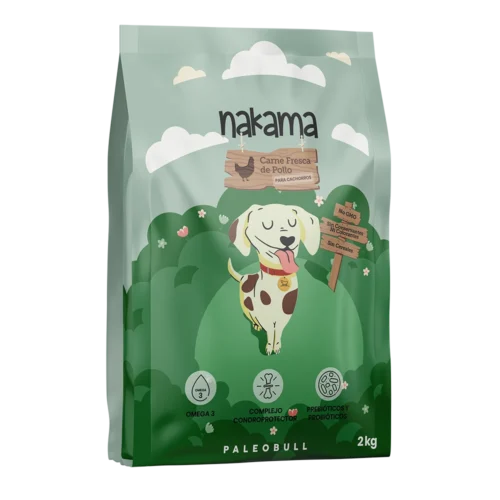 Nakama Cachorros Carne Fresca De Pollo